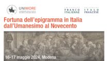 Fortuna dell’epigramma in Italia dall’Umanesimo al Novecento