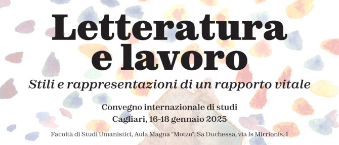 Letteratura e lavoro. Stili e rappresentazioni di un rapporto vitale