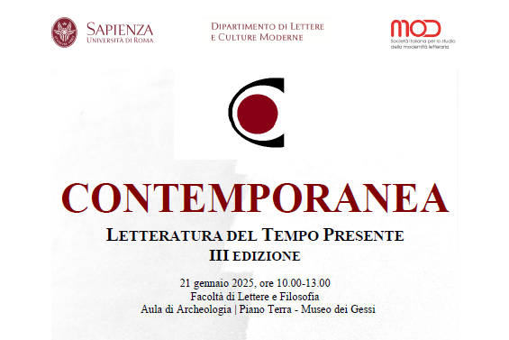 Contemporanea. Letteratura del tempo presente