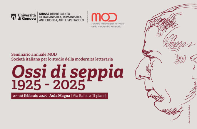 Ossi di seppia 1925-2025